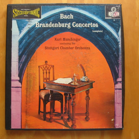 Bach - Brandenburg Concertos (complete) - Karl Munchinger, Stuttgart Chamber Orchestra