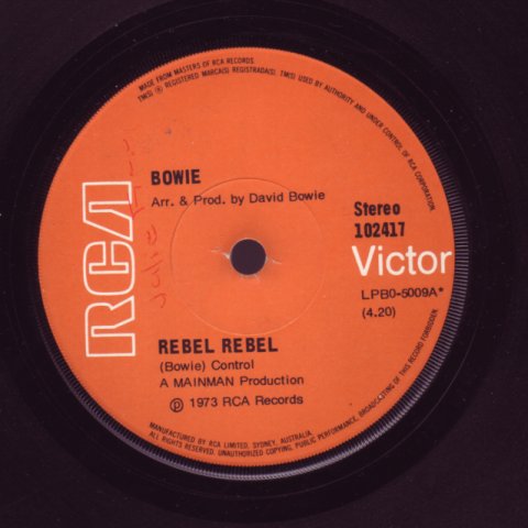 Bowie - Rebel Rebel / Queen Bitch