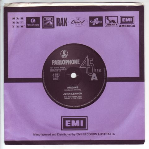 (image for) Lennon, John - Imagine / Jealous Guy & Happy Xmas (War is Over)