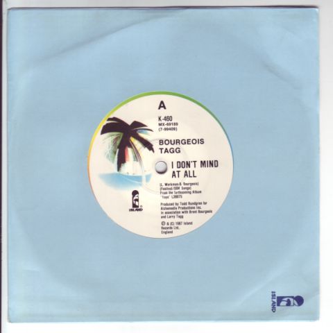 (image for) Bourgeois Tagg - I Don't Mind At All / Pencil & Paper