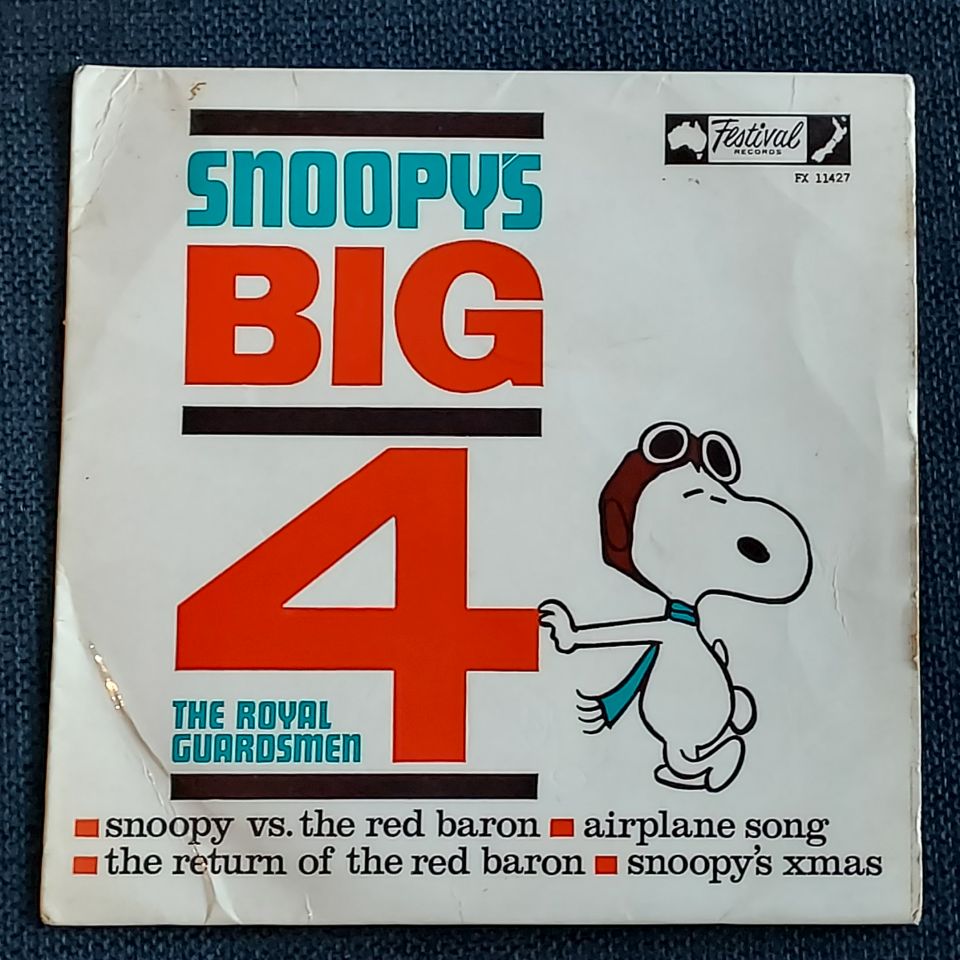 (image for) Royal Guardsmen, The - Snoopy's Big 4, EP