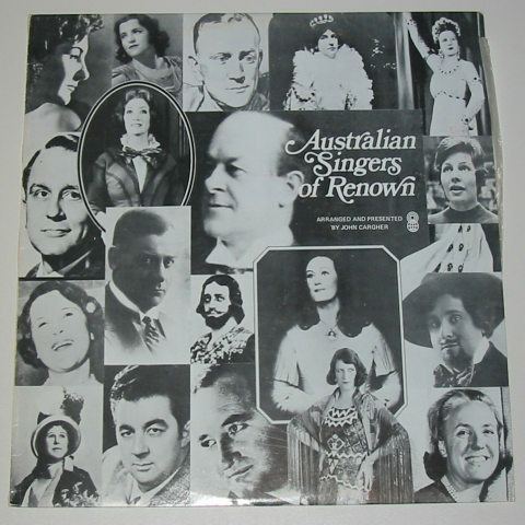 (image for) Cargher, John - Australian Singers of Renown