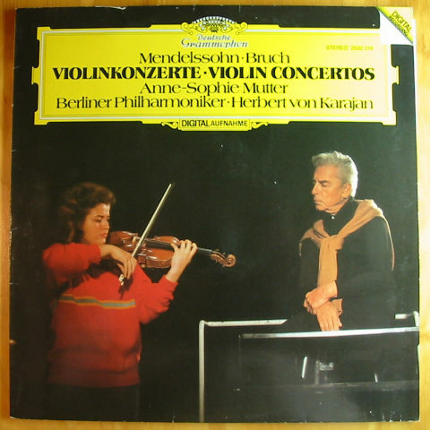 (image for) Mendelssohn - Bruch - Violin Concertos - Anne-Sophie Mutter