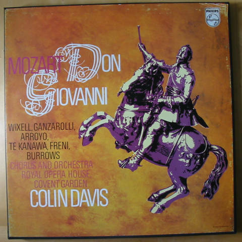(image for) Mozart, W. A. - Don Giovanni, 4 LP set on Philips
