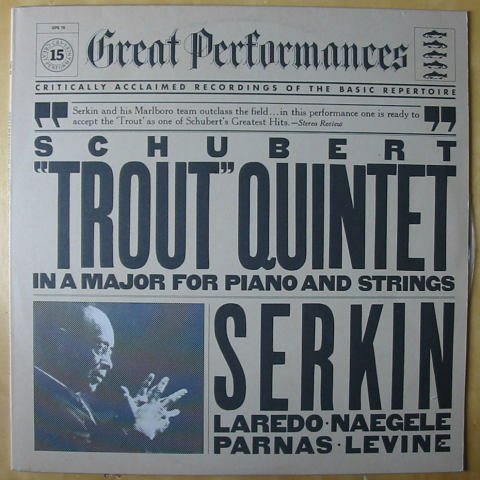 (image for) Schubert - Trout Quintet, in A Major, for Piano and Strings