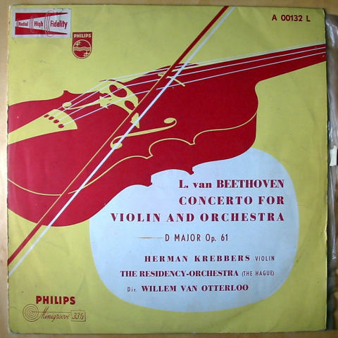 (image for) Beethoven, Ludwig van - Concerto for Violin and Orchestra, D Major, Op. 61