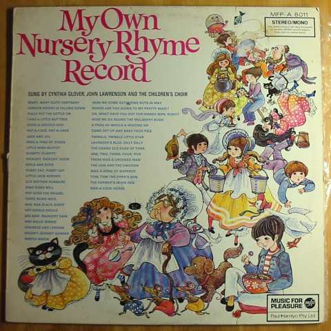 (image for) Glover, Cynthia & Lawrenson, John - My Own Nursery Rhyme Record