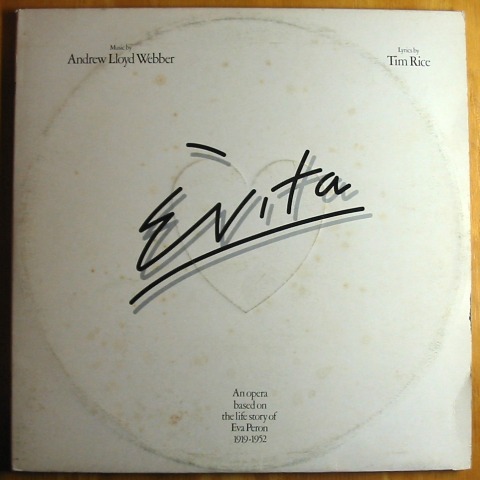 (image for) Evita - Tim Rice & Andrew Lloyd-Webber - Julie Covington, Paul Jones et. al.
