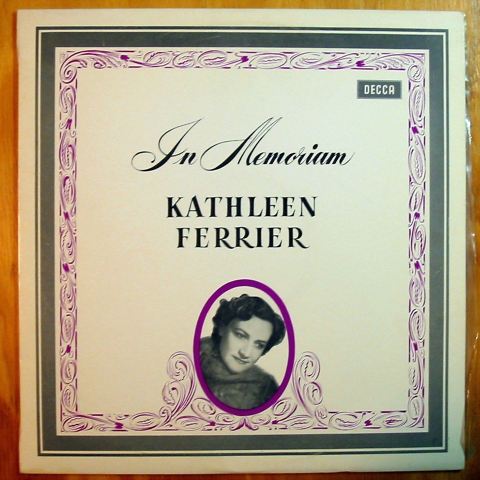 (image for) Ferrier, Kathleen - In Memoriam