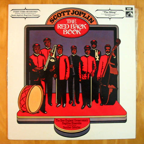 (image for) New England Conservatory Ragtime Ensemble - Scott Joplin: The Red Back Book