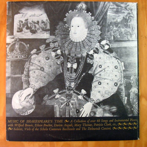 (image for) Various - Music of Shakespeare's Time