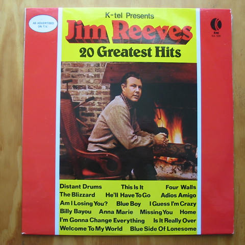 (image for) Reeves, Jim - 20 Greatest Hits