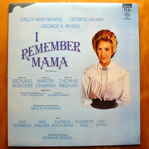 (image for) I Remember Mama, The Musical - World Premiere Cast Recording