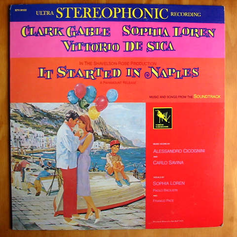 (image for) It Started In Naples - Sophia Loren, Paolo Bacilieri & Franco Pace