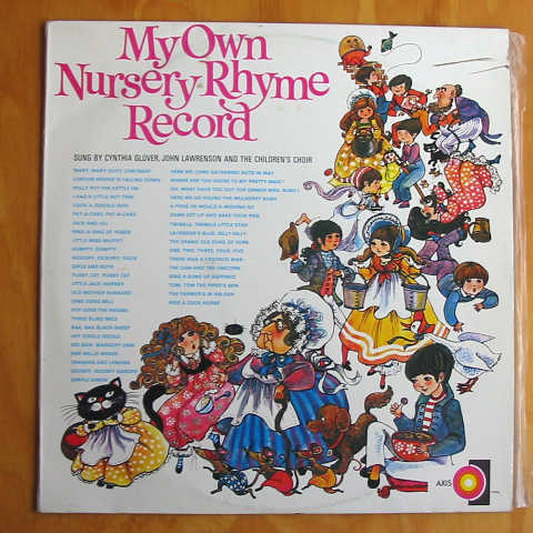 (image for) Glover, Cynthia & Lawrenson, John - My Own Nursery Rhyme Record
