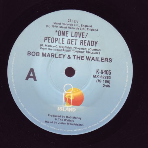 (image for) Marley, Bob and the Wailers - One Love, People Get Ready / So Much Trouble in the World