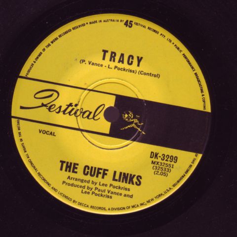 (image for) Cuff Links, The - Tracy / Where Do You Go?