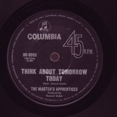 (image for) Masters Apprentices, The - Think About Tomorrow Today / A Dog, a Siren and Memories