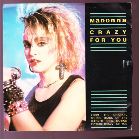 (image for) Madonna - Crazy For You / Sammy Hagar - I'll Fall In Love Again